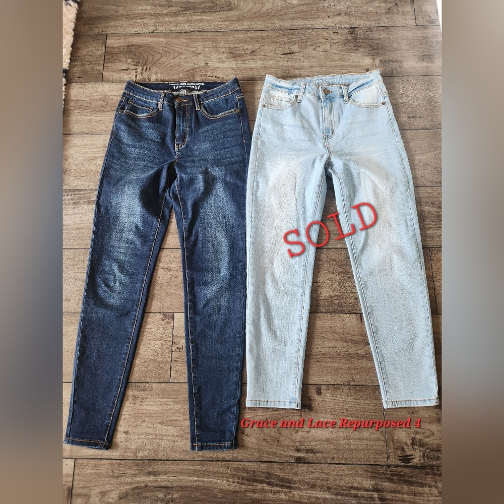 Grace and Lace Repurposed denim